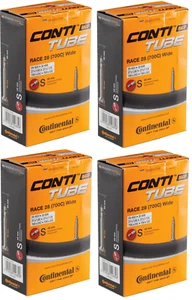 2 OR 4 PACK | Continental Race Inner Tubes - 700 x 25 - 32mm | 42mm Presta Valve - Picture 1 of 3
