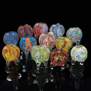 3 inch Handmade Tiny Colorful Mixed Mini Elephant Smoking Bowl Glass Pipes - Picture 1 of 1