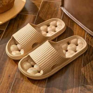 Damenschuhe weiche Sohlen rutschfeste hohle Badezimmer-Hausschuhe - Größe 7 - neu in Tasche - Bild 1 von 1