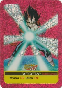 Lamincards Dragon Ball GT Edibas Serie Smeraldo VEGETA N R13 Rubino - Imagen 1 de 2