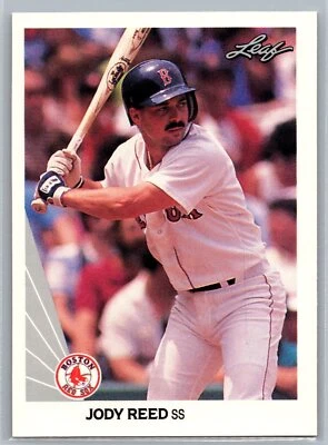 Jody Reed 1990 Leaf BASEBALL #150 Boston Red Sox - Image 1 of 2