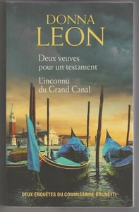 2 romans  Donna Leon Deux veuves pour un testament L''inconnu du grand canal  - Picture 1 of 1