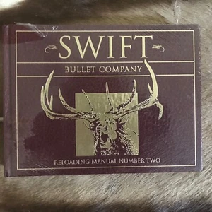 Swift Reloading Manual Number Two Hardcover - Picture 1 of 2