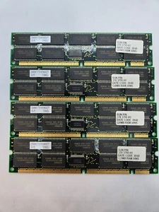 [LOT OF 4] Sun 370-3798-H1  128MB 50NS RAM  FAST FREE SHIPPING a - Picture 1 of 4