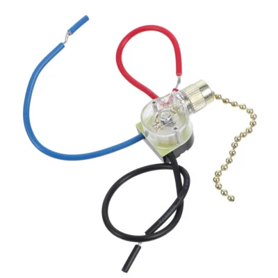  Fan Pull Chain Ceiling Extension Light Fixture Switch Replacement - Image 1 of 4