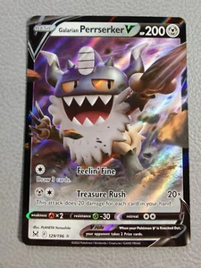 Galarian Perrserker V | MINT | SWSH Lost Origin 129/196 | Pokemon - Picture 1 of 1