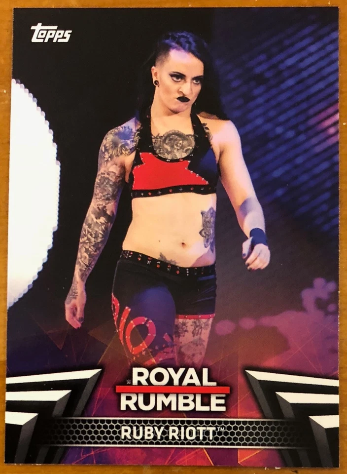 RUBY RIOTT 2018 TOPPS WWE "WOMEN'S DIVISION" CARD, IN EXCELLENT CONDITION ! - Image 1 of 1
