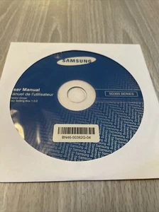 Samsung SD3000 Series User Manual Monitor Driver Disc Preowned - Picture 1 of 6