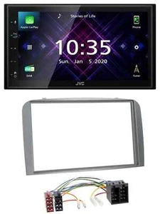 JVC DAB 2DIN MP3 Bluetooth USB Autoradio für Alfa Romeo 147 GT 00-10 silber - Bild 1 von 9