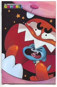 The Amazing World Of Gumball 3 C Kaboom 2014 casi nuevo+ 9,6 1:20 variante Garrett Hanna - Imagen 1 de 3