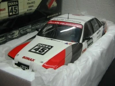 WOW EXTREMELY RARE Audi V8 Quattro #45 Rohrl Hockenheim DTM 1990 1/18 Minichamps - Image 1 of 4