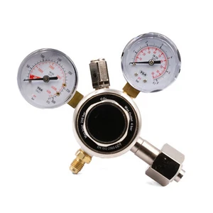 COBRA CO2 Beverage Regulator High Quality with 1/4 Flared Union Adapter - Picture 1 of 8