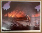 Firestarter print by Michael Whelan signed/limited 1980 Stephen King