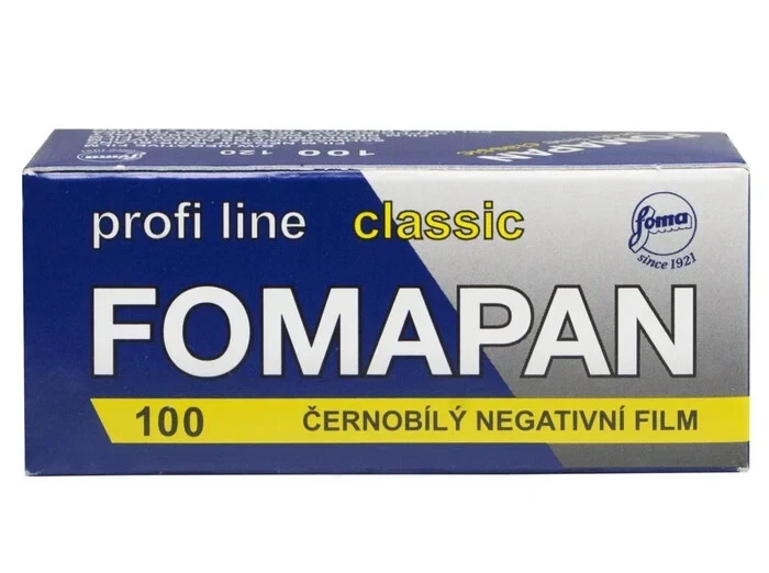 FOMA Fomapan Classic 100 120mm Black and White Print Film