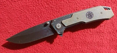 Smith & Wesson SW609-0222 3 1/2" tactical folding pocket knife - Image 1 of 4