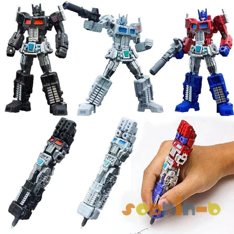 Transformed OP Sentinel Prime Ultra Magnus Black Convoy Pen Penpal Robot Figure Cover
