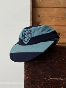 1960s Vintage Bukta Sportswear England Cricket Club Wool Hat M/L Size - Picture 1 of 5