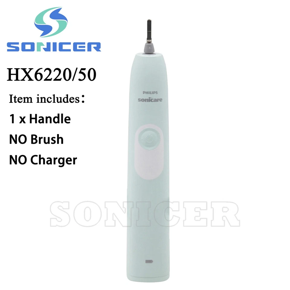 Philips Sonicare HX6250/HX6220/HX6240 mango de cepillo de dientes sónico en verde Foto 1 de 2