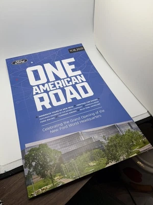 FORD Motor Company One American Road Grand Opening World Headquarters Poster NEW - Image 1 of 4