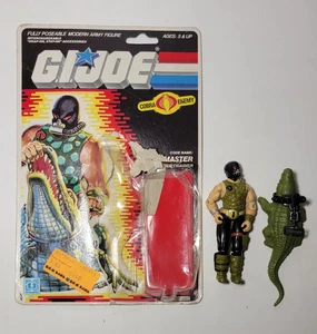 GI Joe The Cobra Croc Master Action Figure with File Card - Picture 1 of 3