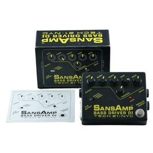 Tech 21 SansAmp Bass Driver DI Bajo Guitarra Efectos Pedal P-28856 - Imagen 1 de 3