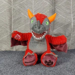 Build A Bear Magiquest Plush Charlock Red Dragon Stuffed Animal Great Wolf Lodge - Picture 1 of 20