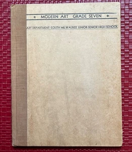 1930 Vintage School book Roundtable Art Book Grade 7 Modern Art - Picture 1 of 4
