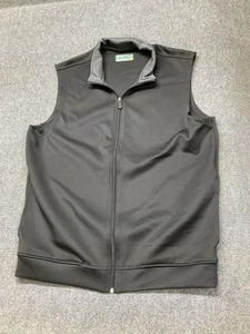 Pro Tour Cool Play Golfweste Herren Größe Medium grau durchgehender Reißverschluss - Bild 1 von 9