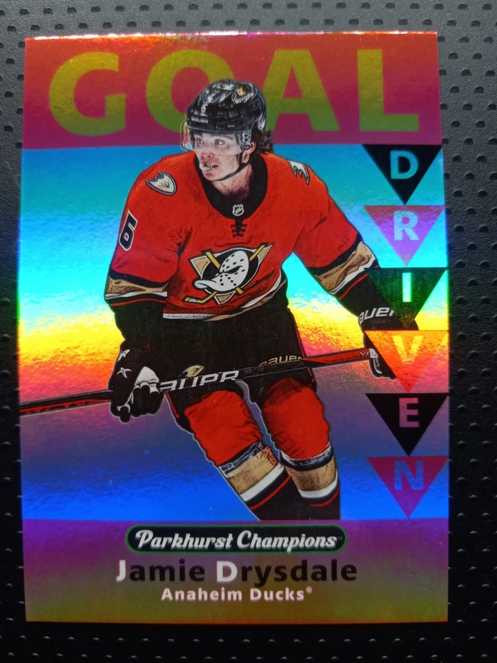 2023-24 Upper Deck Parkhurst Champions Goal Driven #GD-14 Jamie Drysdale - Image 1 of 3