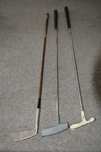 3 x VINTAGE GOLF CLUBS - Jack Nicklaus WHITE FANG & FORGAN'S LADY LUCK + 1 - Picture 1 of 24