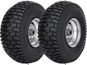 Neumático cortacésped 15x6,00-6 compatible con neumático y rueda delantera NUEVO - Imagen 1 de 7