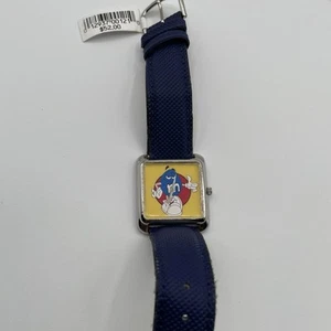 Vintage 1997 Blue M&M Candy Novelty 30mm Watch w/ Original Tag - New Battery - Picture 1 of 8