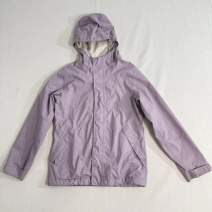 The North Face DRYVENT Girls PURPLE Lightweight Windbreaker Jacket size M 10-12 - Picture 1 of 11