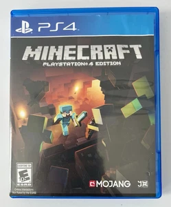 Minecraft (PlayStation 4 EDITION, PS4, 2014) Disc & Case/Tested/Free Shipping - Picture 1 of 3