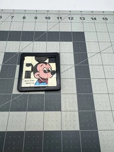 RARE WALT DISNEY PRODUCTIONS MICKEY MOUSE PLASTIC GAME-PUZZLE-HONG KONG - Picture 1 of 3