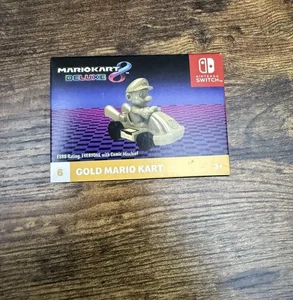 Mario Kart 8 Deluxe Gold Mario New Nintendo Switch McDonald’s USA Uscita 2025 - Foto 1 di 4