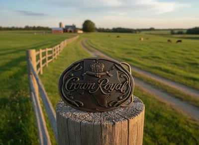 ✨ 复古青铜皇冠皇家皮带扣✨ — 第 1/3 张图片