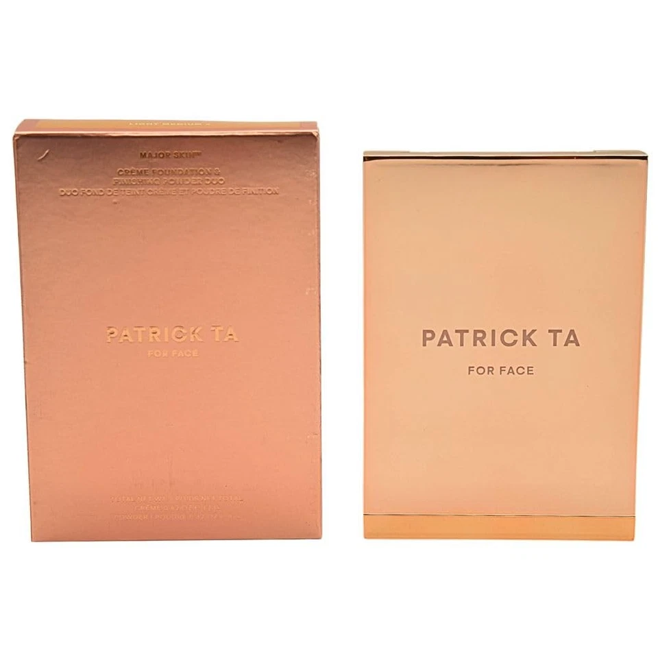 PATRICK TA Major Skin Crème Foundation & Finishing Powder Duo Fair 3 - Image 1 of 1