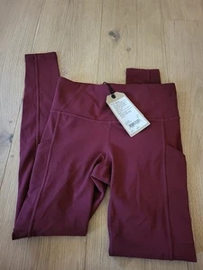 Neu mit Etikett Prana Electa Damen-Leggings weinrot Größe XS - Bild 1 von 4