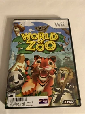 World of Zoo (Nintendo Wii, 2009) Complete CIB Tested & Working - Image 1 of 4