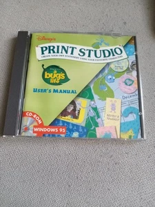Disney's: Print studio: A bug's life Video Games PC windows 95 (1998) - Picture 1 of 4