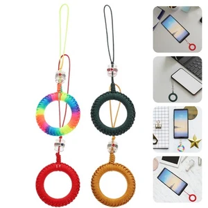4 Pcs Anti-lossing Lanyard on Mobile Phone Wristlet Strap Tether - Zdjęcie 1 z 12