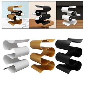 Wine Rack Metal Modern Wine Bottle Storage Wine Bottle Holder Wine Storage Shelf - Picture 1 of 12
