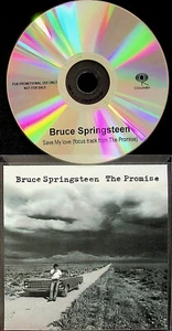 Bruce Springsteen – Save My Love VERY RARE 1 Track UK PROMO CD 2010 the promise - Picture 1 of 2