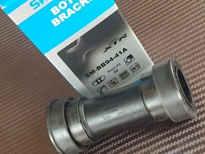 Shimano XTR SM-BB94-41A Press Fit MTB Bottom Bracket 89.5-92mm Hollowtech II New - Picture 1 of 6