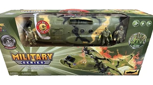 Military Series 1828-76A Toy Military Think N Thrill New 3 Soldiers Helicopter - Picture 1 of 6