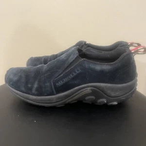 Merrell Womens Midnight Hiking Shoe Jungle Moc Slip On Suede Outdoor Size 9 - Picture 1 of 8