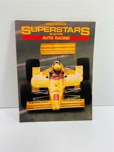 Steck-Vaughn Superstars in Auto Racing Magazine 1989 Randall Hill - Picture 1 of 4
