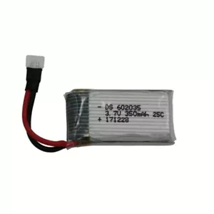 602035 350mAh 3.7V 25C MX2.0 Plus Battery For RC Drone Quadcopter Helicopter - Picture 1 of 8