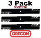3 Pack Oregon 396-740 Mower Blade Gator G6 fits Bunton-Goodall PL7441